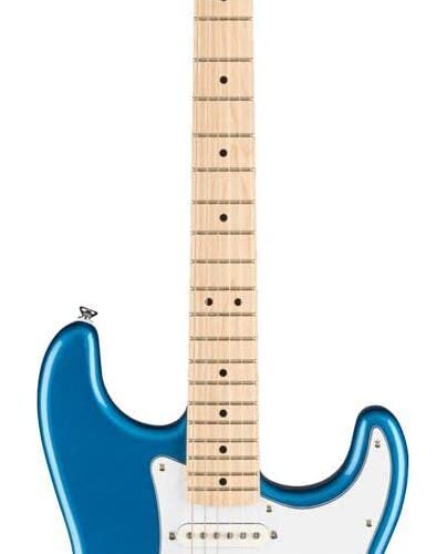 Squier by Fender Affinity Series Stratocaster Pack, HSS, Maple Fingerboard, Lake Placid Blue