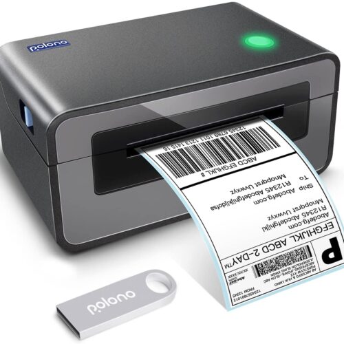 Polono Label Printers - 150mm/s 4x6 Thermal Label Printer