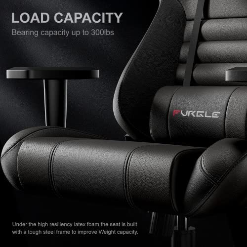 Furgle Gaming Chair, Racing Style High-Back Ergonomic Chair
