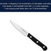 HENCKELS Solution 12-pc Knife Set with Block, Chef Knife, Paring Knife, Steak Knife Set, Grey, Stainless Steel