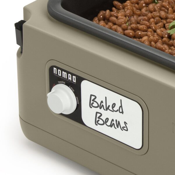 Presto 8-Quart Nomad Traveling Slow Cooker in Tan