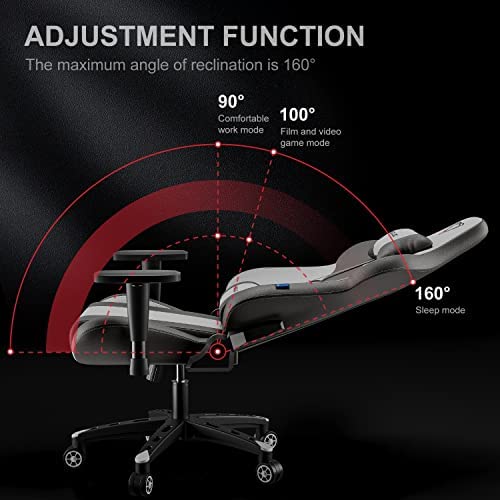 Furgle Gaming Chair, Racing Style High-Back Ergonomic Chair
