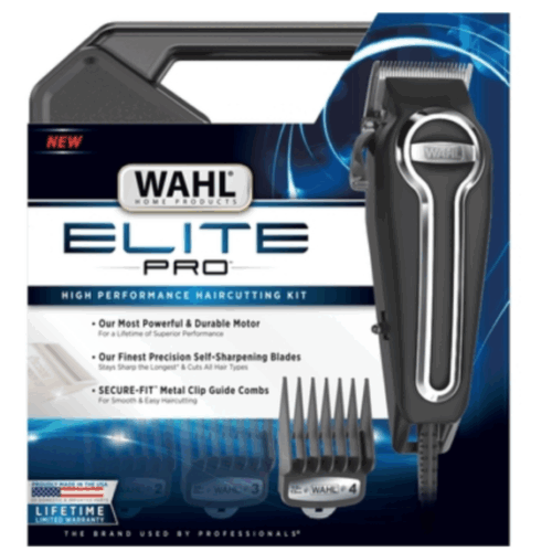 WAHL Elite Pro, High Performance Hair Clipper Kit (15 Piece Kit) - 79734