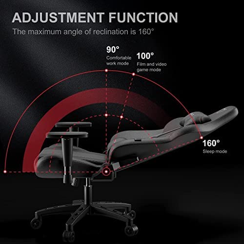 Furgle Gaming Chair, Racing Style High-Back Ergonomic Chair