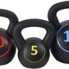 BalanceFrom Wide Grip Kettlebell Exercise Fitness Weight Set