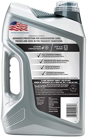 Valvoline Advanced Full Synthetic SAE 0W-16 Motor Oil 1 QT (Packaging May Vary)