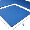 BalanceFrom Puzzle Exercise Mat with EVA Foam Interlocking Tiles