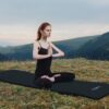 HemingWeigh 1 inch Thick Yoga Mat, Extra Thick, Non Slip Exercise Mat for Indoor and Outdoor Use