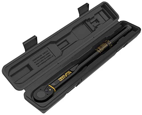 LEXIVON 3/4-Inch Drive Click Torque Wrench 30~300 Ft-Lb / 40.7~406.8 Nm (LX-185)