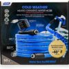 Camco 22912 50 Feet Taste Pure Heated Drinking Water Hose with Thermostat - Lead Free