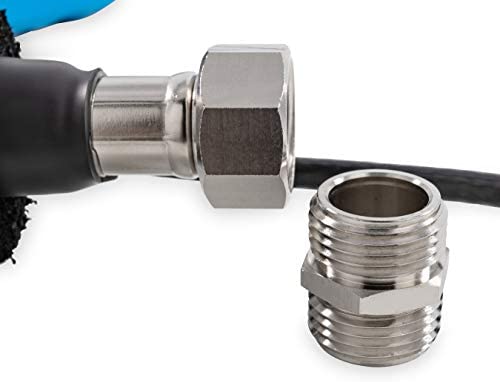Camco 22912 50 Feet Taste Pure Heated Drinking Water Hose with Thermostat - Lead Free