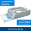 PetSafe ScoopFree Self Cleaning Cat Litter Box Systems, iOS/Android App with Health Counter - Automatic Cat Litter Box, Crystal Cat Litter