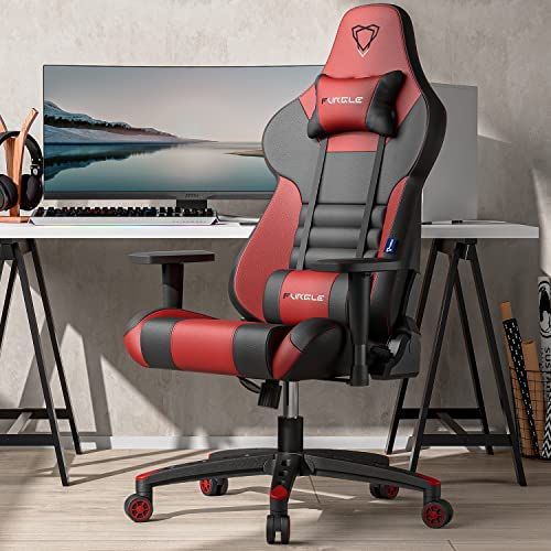 Furgle Gaming Chair, Racing Style High-Back Ergonomic Chair
