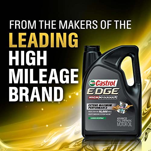 Castrol 60014 Edge 5W-20 Advanced Full Synthetic Motor Oil, 6 Gallon Enviro-Pack
