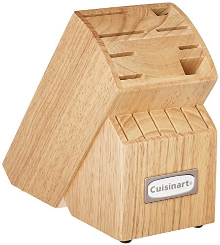 Cuisinart C77WTR-15P Classic Forged Triple Rivet, 15-Piece Knife Set, White