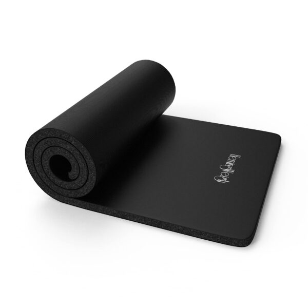 d964bbf015404eb0ae091de395a0e358 HemingWeigh 1 inch Thick Yoga Mat, Extra Thick, Non Slip Exercise Mat for Indoor and Outdoor Use