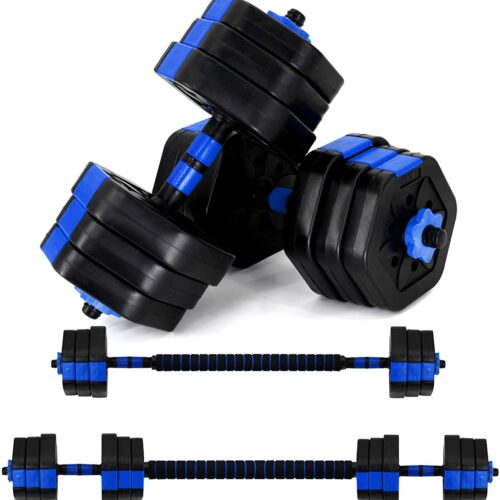 VIVITORY Weights Dumbbells Set with Connector,  44/66 lbs