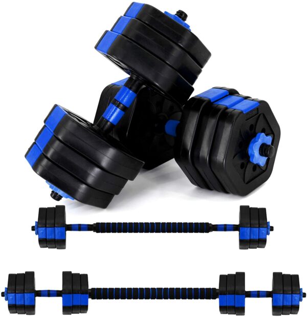 VIVITORY Weights Dumbbells Set with Connector,  44/66 lbs