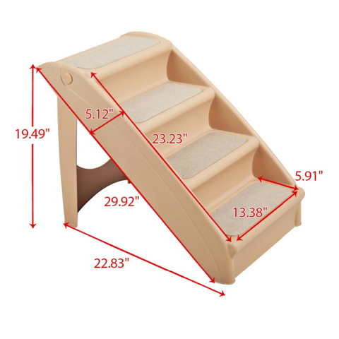 dog stairs for bed