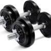 Yes4All Adjustable Dumbbells 40to 200 lbs with Connector Options for strength training