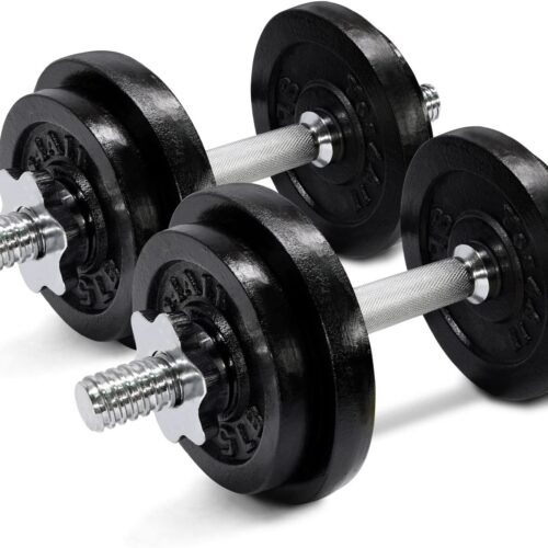 Yes4All Adjustable Dumbbells 40to 200 lbs with Connector Options for strength training