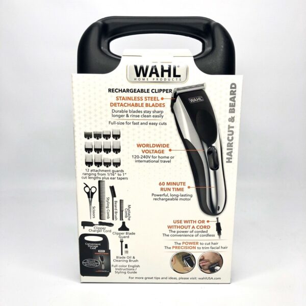 Wahl Clippers Haircut, Beard Trimmer, Cordless/Cord 22 Piece Kit - 9639-2201
