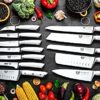 DALSTRONG Knife Block Set - 5 Piece - Gladiator Series - with Modular, Multi-Level Block - German HC Stainless Steel - Premium ABS Polymer Handles - NSF Certified