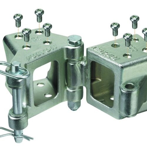 Fulton HDPB330101 Fold-Away Bolt-On Hinge Kit for 3 x 3 Trailer Beam – up to 5,000 lb.GTW