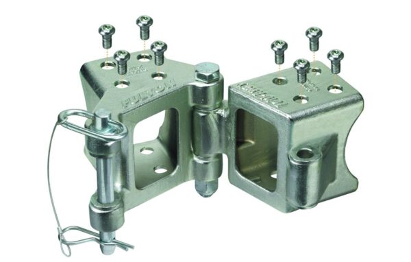 Fulton HDPB330101 Fold-Away Bolt-On Hinge Kit for 3 x 3 Trailer Beam – up to 5,000 lb.GTW