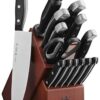 HENCKELS Dynamic Knife Block Set, 15-pc, Dark Brown