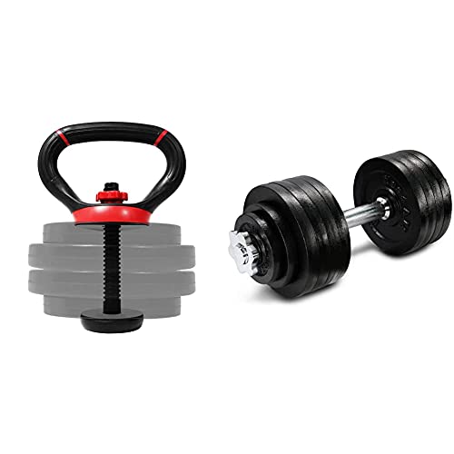 Yes4All Adjustable Dumbbells 40to 200 lbs with Connector Options for strength training