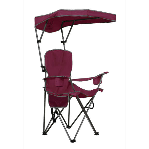 quik chair max shade adjustable folding camp chair