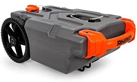 Camco 39000 Rhino Heavy Duty 15 Gallon Portable RV Waste Holding Tank