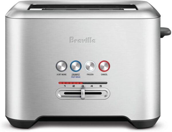 Breville Bit More 4-Slice Toaster, Brushed Stainless Steel