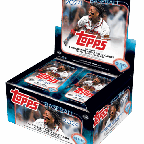2024 Topps Series 1 Baseball Hobby Jumbo Box(400 Cards) - MadeInUSA