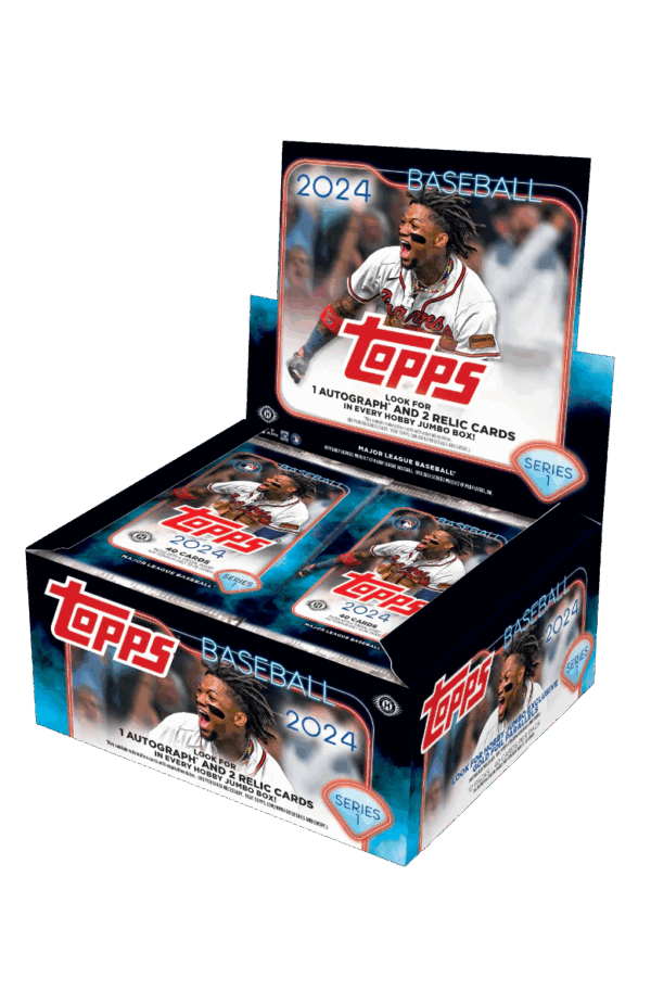 2024 Topps Series 1 Baseball Hobby Jumbo Box(400 Cards) - MadeInUSA